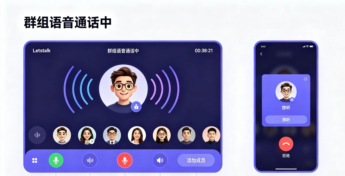 Letstalk电脑版客户端下载 | 一款注重安全的加密通讯软件